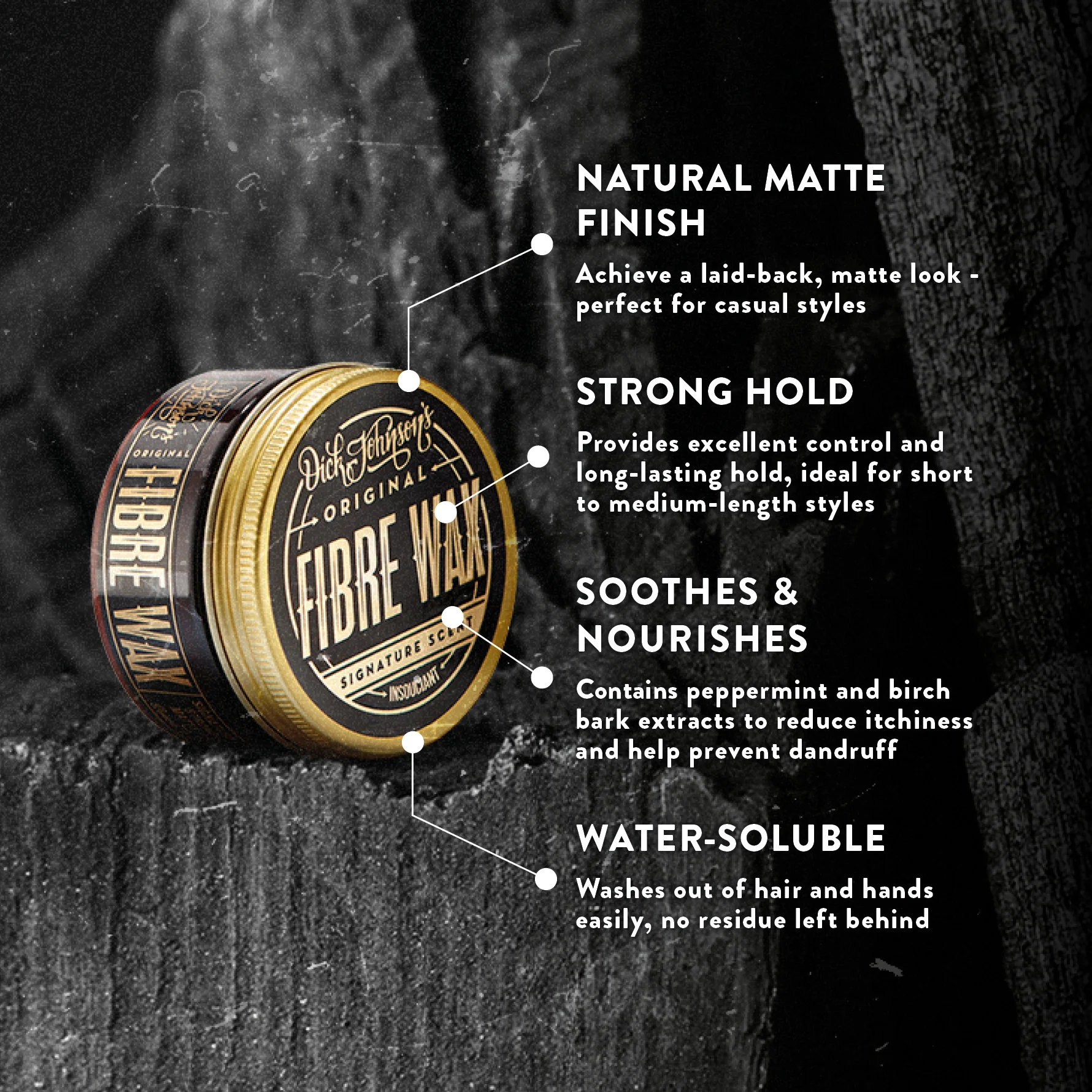 Hiusvaha Fibre Wax - Image 3