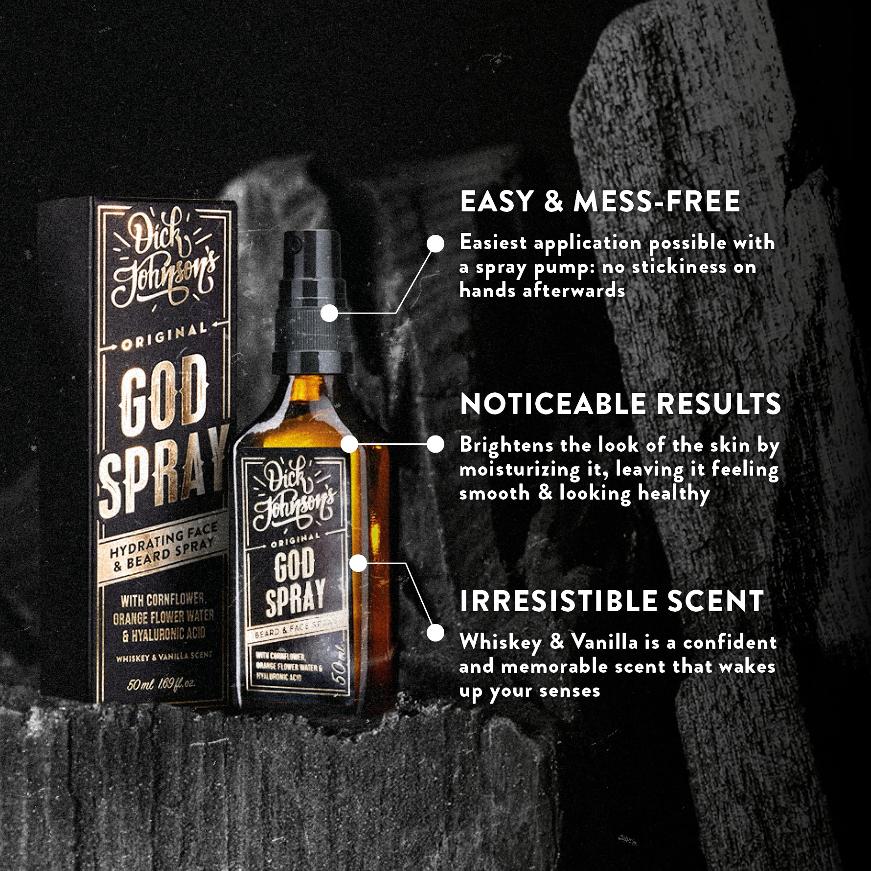 God Spray - Käytä kuin kasvovoidetta - Image 3